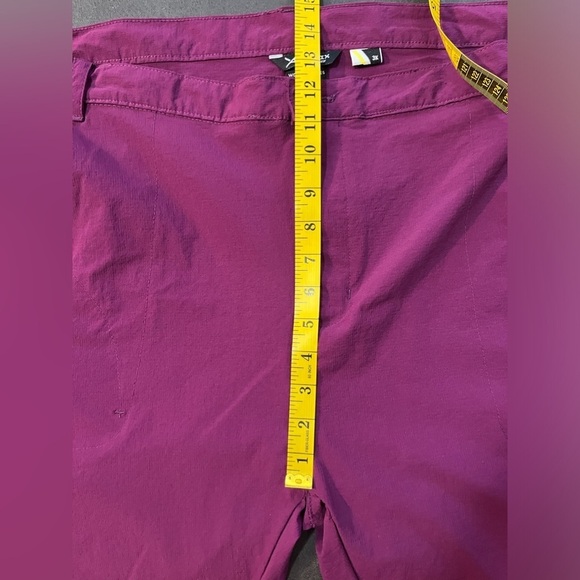 Arctix Womens Purple Convertible Zip Of Legs Active Wear Stretch Pants Size 1X - Picture 14 of 16